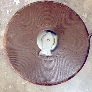 Vintage THE LUFKIN RULE CO. 75 Ft. Wind Up Tape Measure